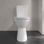 Villeroy & Boch Vicare WC a scarico profondo per combinazione, senza bordo di scarico, a pavimento - vista tecnica