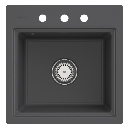 Lavello incasso Villeroy & Boch Subway Style 50 S FLAT con scarico a comando eccentrico