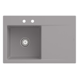 Villeroy & Boch Subway Style 45 Einbauspüle, Ablaufgarnitur mit Excenterbetätigung, Becken links