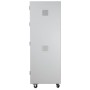 Armadio per PC in acciaio Wolfstahl, chiudibile a chiave, 68x60x170cm grigio chiaro - bianco traffico - vista dettagliata