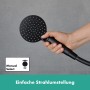 hansgrohe Vernis Shape Duschsystem 240 1 Strahlart wassersparend mit Thermostat - technische Ansicht