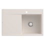 Lavello incasso Villeroy & Boch Subway Style 45 FLAT, scarico con azionamento manuale, vasca a destra