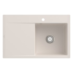 Lavello incasso Villeroy & Boch Subway Style 45 FLAT, scarico con azionamento manuale, vasca a destra