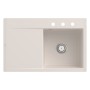 Lavello incasso Villeroy & Boch Subway Style 45 FLAT, scarico con azionamento manuale, vasca a destra