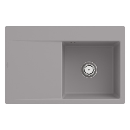 Lavello incasso Villeroy & Boch Subway Style 45 FLAT, scarico con azionamento manuale, vasca a destra