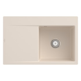 Lavello incasso Villeroy & Boch Subway Style 45 FLAT, scarico con azionamento manuale, vasca a destra