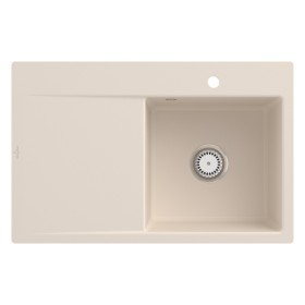 Lavello incasso Villeroy & Boch Subway Style 45 FLAT, scarico con azionamento manuale, vasca a destra