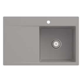 Lavello incassato Villeroy & Boch Subway Style 45 FLAT, scarico con azionamento manuale, vasca a destra