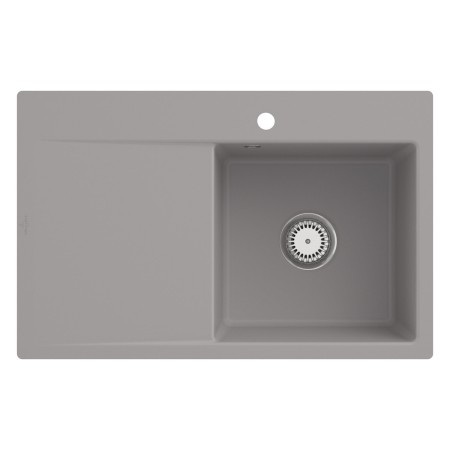 Lavello incassato Villeroy & Boch Subway Style 45 FLAT, scarico con azionamento manuale, vasca a destra