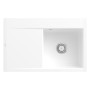 Lavello incasso Villeroy & Boch Subway Style 45 FLAT, piletta con azionamento manuale, vasca a destra