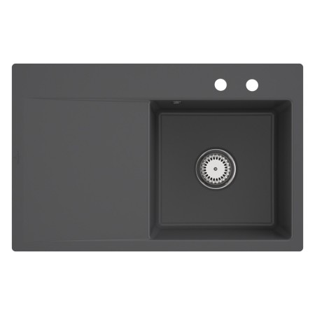 Lavello incasso Villeroy & Boch Subway Style 45 FLAT, scarico con azionamento manuale, vasca a destra