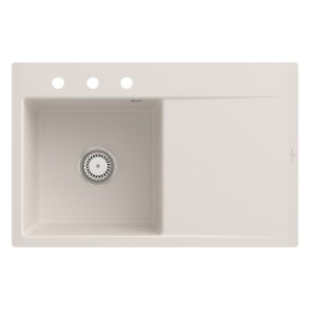 Lavello incasso Villeroy & Boch Subway Style 45 FLAT, piletta con azionamento manuale, vasca a sinistra