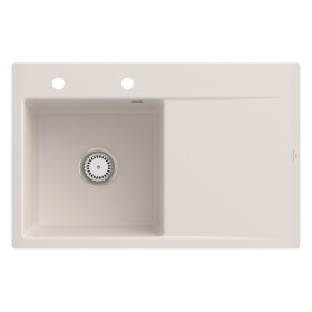 Lavello incasso Villeroy & Boch Subway Style 45 FLAT, scarico con azionamento manuale, vasca a sinistra