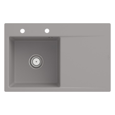 Lavello incasso Villeroy & Boch Subway Style 45 FLAT, scarico con azionamento manuale, vasca a sinistra