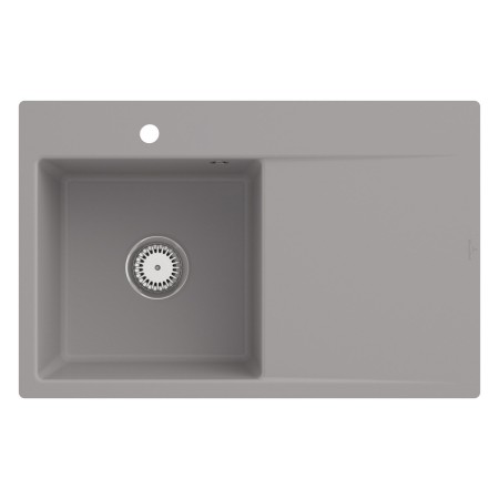 Lavello incassato Villeroy & Boch Subway Style 45 FLAT, scarico con azionamento manuale, vasca a sinistra