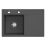 Lavello incasso Villeroy & Boch Subway Style 45 FLAT, scarico con azionamento manuale, vasca a sinistra