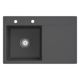 Lavello incasso Villeroy & Boch Subway Style 45 FLAT, scarico con azionamento manuale, vasca a sinistra