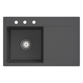 Lavello incasso Villeroy & Boch Subway Style 45 FLAT, scarico con azionamento manuale, vasca a sinistra