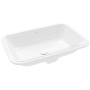 Villeroy & Boch Architectura Unterbauwaschbecken 62 x 42 cm rechteckig, ohne Überlauf, ungeschliffen - technische Ansicht