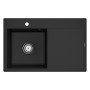 Lavello incasso Villeroy & Boch Subway Style 45 FLAT, scarico con azionamento manuale, vasca a sinistra