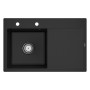 Lavello incasso Villeroy & Boch Subway Style 45 FLAT, scarico con azionamento manuale, vasca a sinistra
