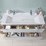 Villeroy & Boch Subway 3.0 Mobile lavabo 130 cm, con 2 fori per rubinetto, senza troppopieno