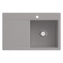 Lavello incasso Villeroy & Boch Subway Style 45 FLAT, scarico con azionamento a distanza, vasca a destra