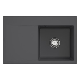 Lavello incasso Villeroy & Boch Subway Style 45 FLAT, piletta con azionamento a distanza, vasca a destra