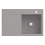 Lavello incasso Villeroy & Boch Subway Style 45 FLAT, scarico con azionamento eccentrico, vasca a destra