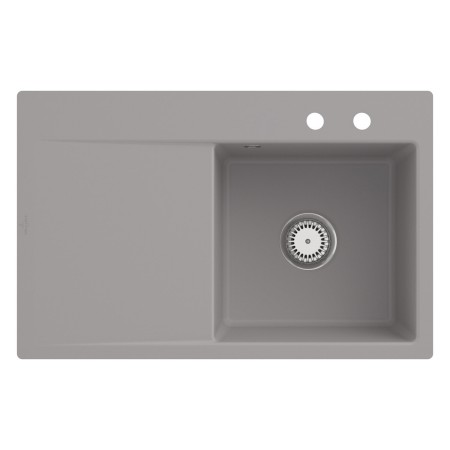 Lavello incasso Villeroy & Boch Subway Style 45 FLAT, piletta con azionamento eccentrico, vasca a destra