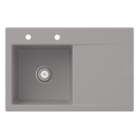 Villeroy & Boch Subway Style 45 Einbauspüle, Ablaufgarnitur mit Handbetätigung, Becken links