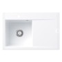 Villeroy & Boch Subway Style 45 Einbauspüle, Ablaufgarnitur mit Handbetätigung, Becken links
