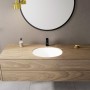 Robinet de lavabo hansgrohe Vernis Blend 100 avec bonde à tirette - vue détaillée