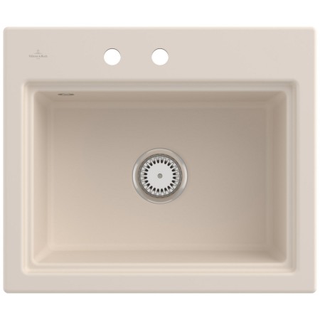Lavello ad incasso Villeroy & Boch Subway Style 60 S FLAT con scarico a azionamento manuale