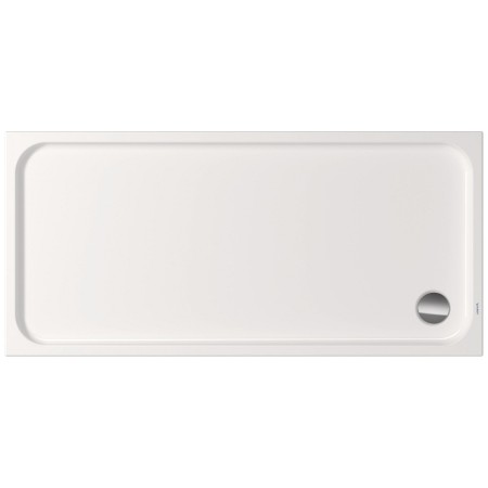 Receveur de douche rectangulaire Duravit D-Code 170 x 80 cm avec Antislip
