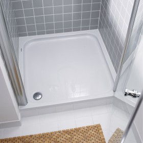 Duravit D-Code Rechteck Duschwanne 170 x 80 cm mit Antislip
