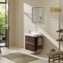 hansgrohe Xelu Q Waschbecken 60 x 48 cm ungeschliffen, mit 1 Hahnloch - Detailansicht