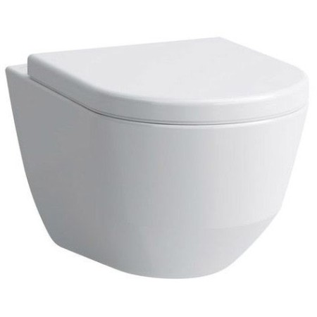 WC mural LAUFEN PRO Compact à chasse d'eau en profondeur sans rebord de rinçage