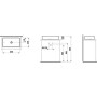 Vasque rectangulaire LAUFEN Living