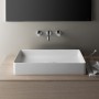 Évier rectangulaire LAUFEN Living - vue technique