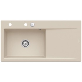 Villeroy & Boch Subway Style 60 Einbauspüle, Ablaufgarnitur mit Excenterbetätigung, Becken links