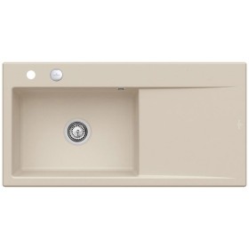 Villeroy & Boch Subway Style 60 Einbauspüle, Ablaufgarnitur mit Excenterbetätigung, Becken links