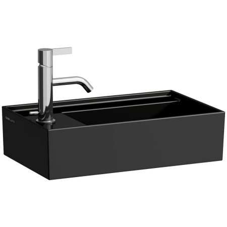 Lavabo LAUFEN Kartell 46 x 28 cm avec 1 trou de robinet, banque de robinetterie à gauche
