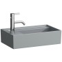 Vasque à main asymétrique LAUFEN Kartell 46 x 28 cm avec 1 trou de robinet