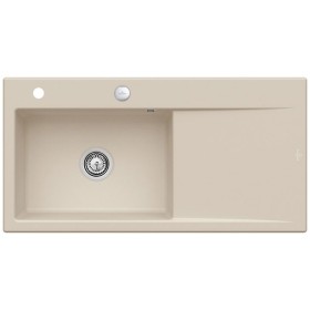Villeroy & Boch Subway Style 60 Einbauspüle, Ablaufgarnitur mit Excenterbetätigung, Becken links