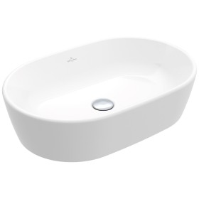 Villeroy & Boch Architectura Lavabo d'appoggio ovale 60 x 40 x 15,5 cm, con troppopieno, non levigato