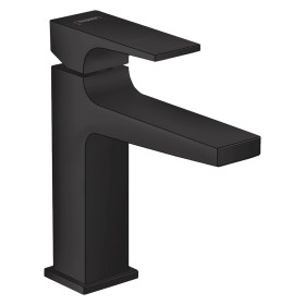 Mitigeur de lavabo monocommande hansgrohe Metropol 110 avec levier et bonde Push-Open