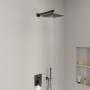 Système de douche Villeroy & Boch Taro avec support de douche - vue technique