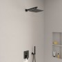 Système de douche Villeroy & Boch Taro avec support de douche - vue technique