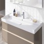Villeroy & Boch Collaro Schrankwaschtisch 100 cm mit Überlauf, 1 Hahnloch